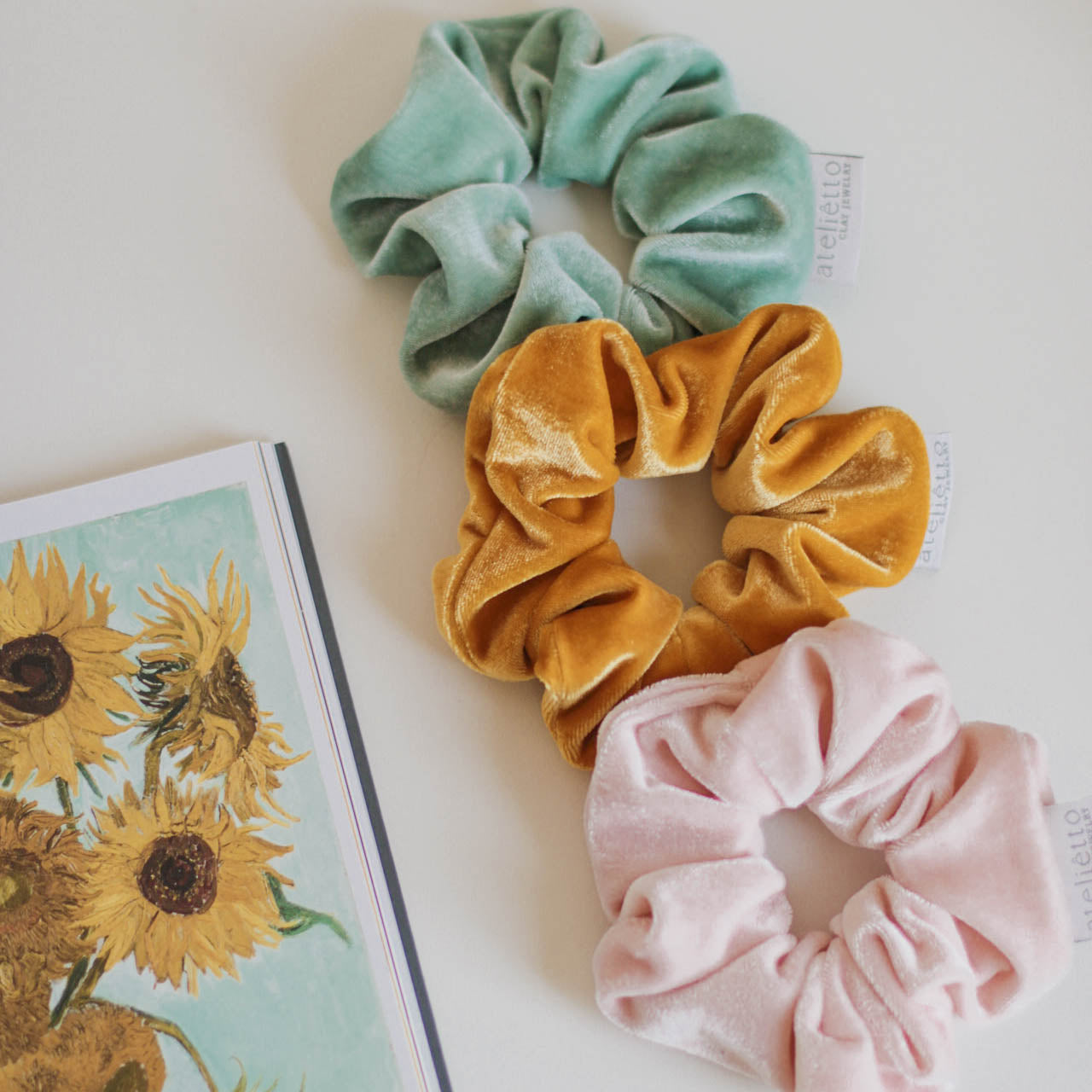 Scrunchie Magnifique rosinha