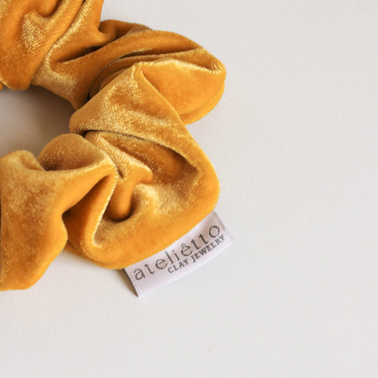 Scrunchie Magnifique mostarda