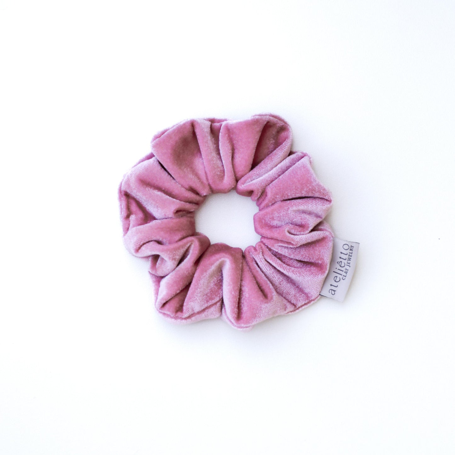 Scrunchie Magnifique rosa iogurte