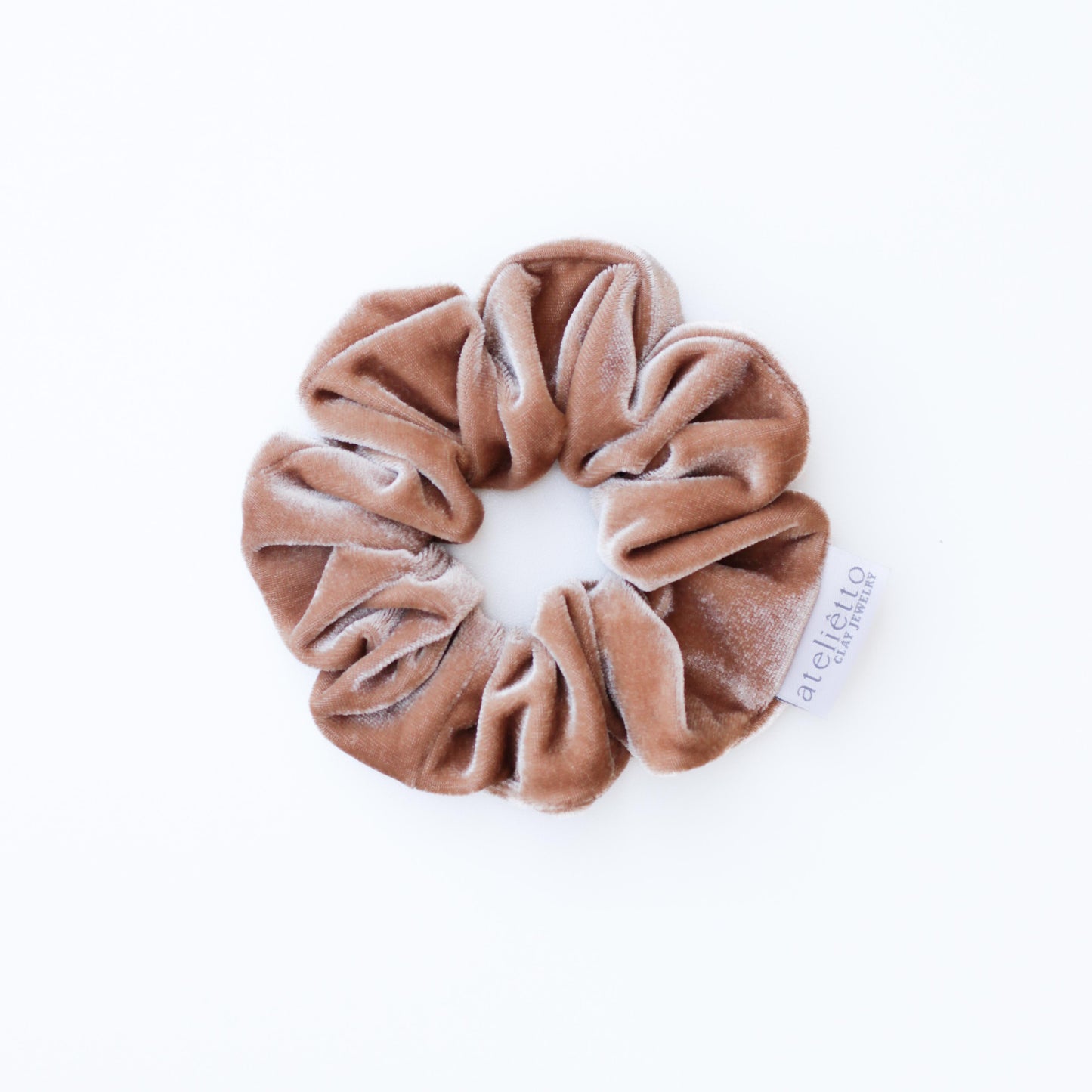 Scrunchie Magnifique caramelo