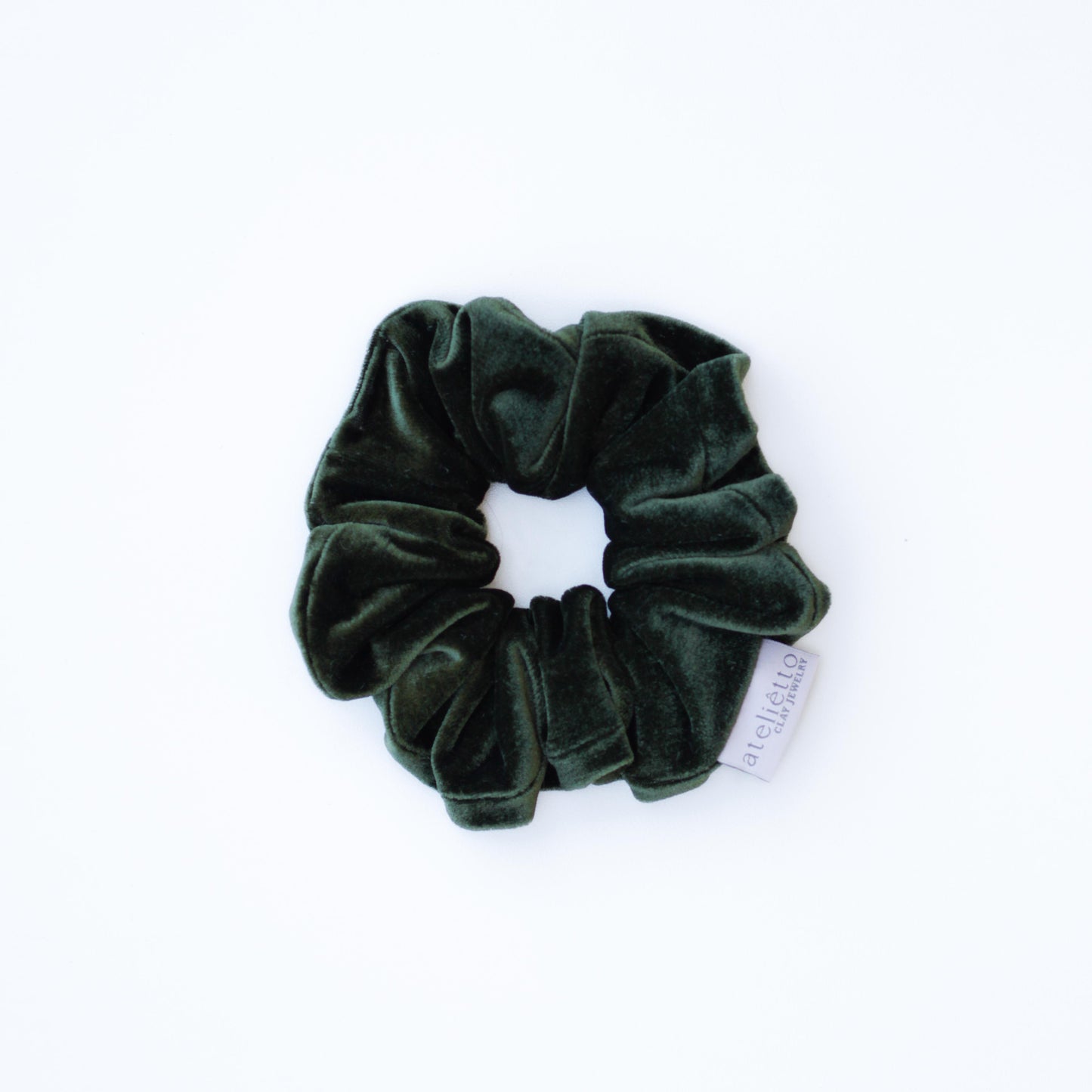 Scrunchie Magnifique verde oliva