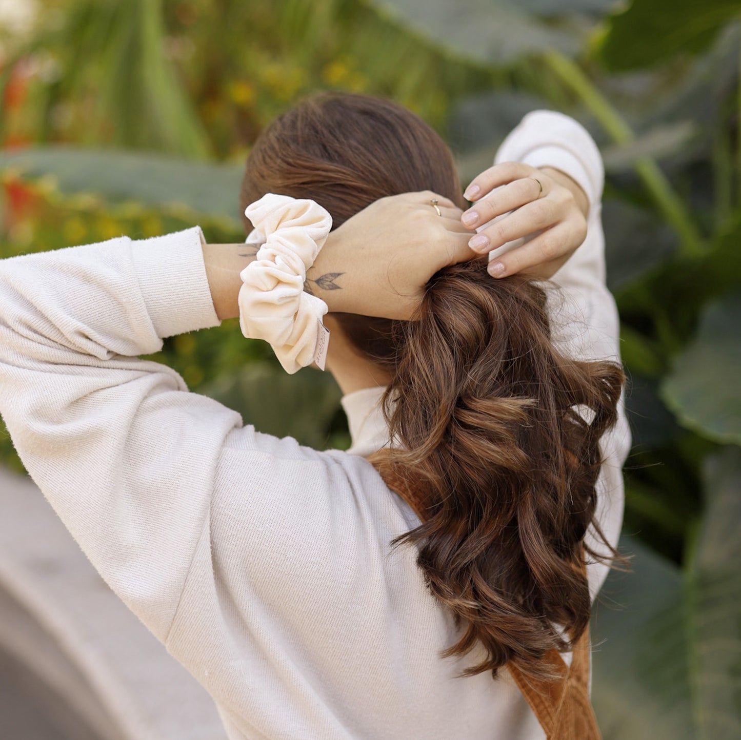 Scrunchie Magnifique creme