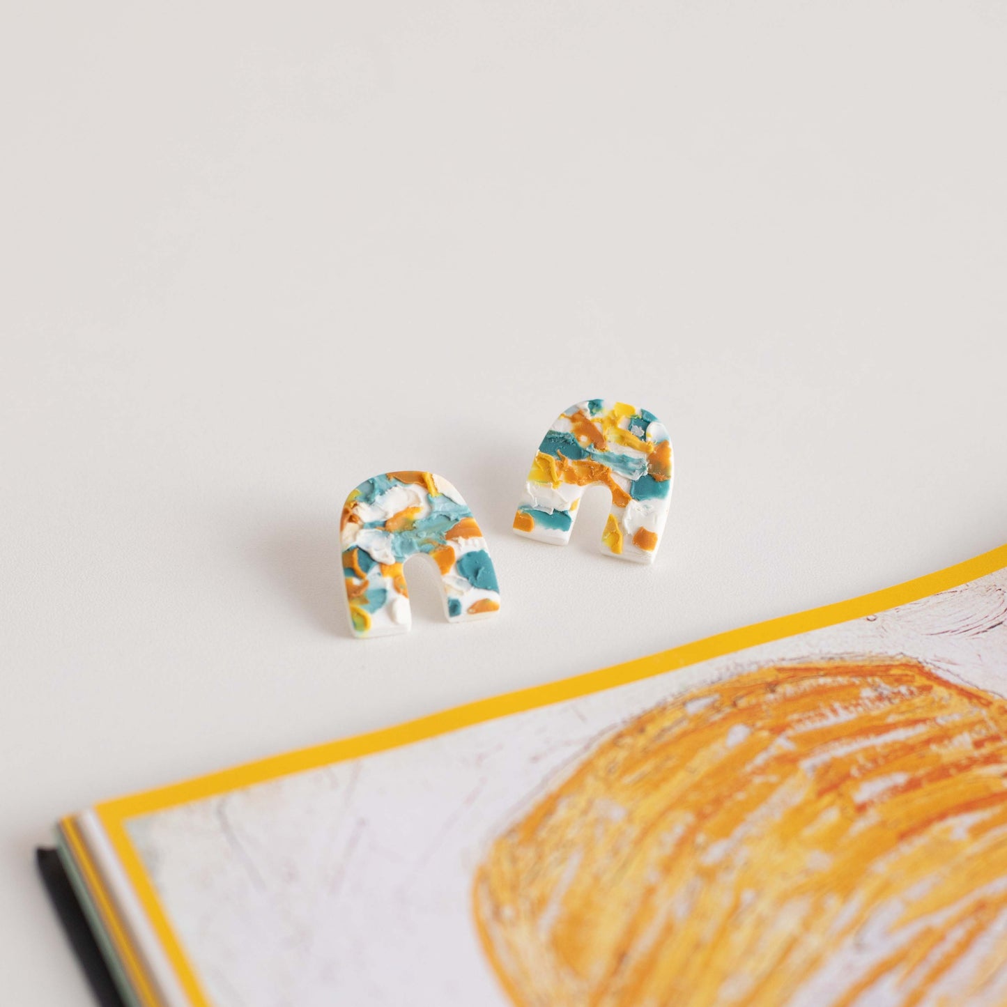 Brinco cores de Van Gogh