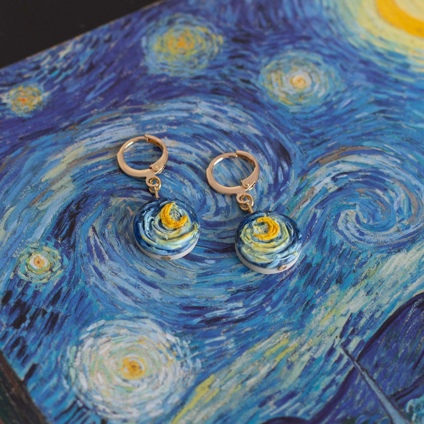 Brinco Lua Estrelada argola