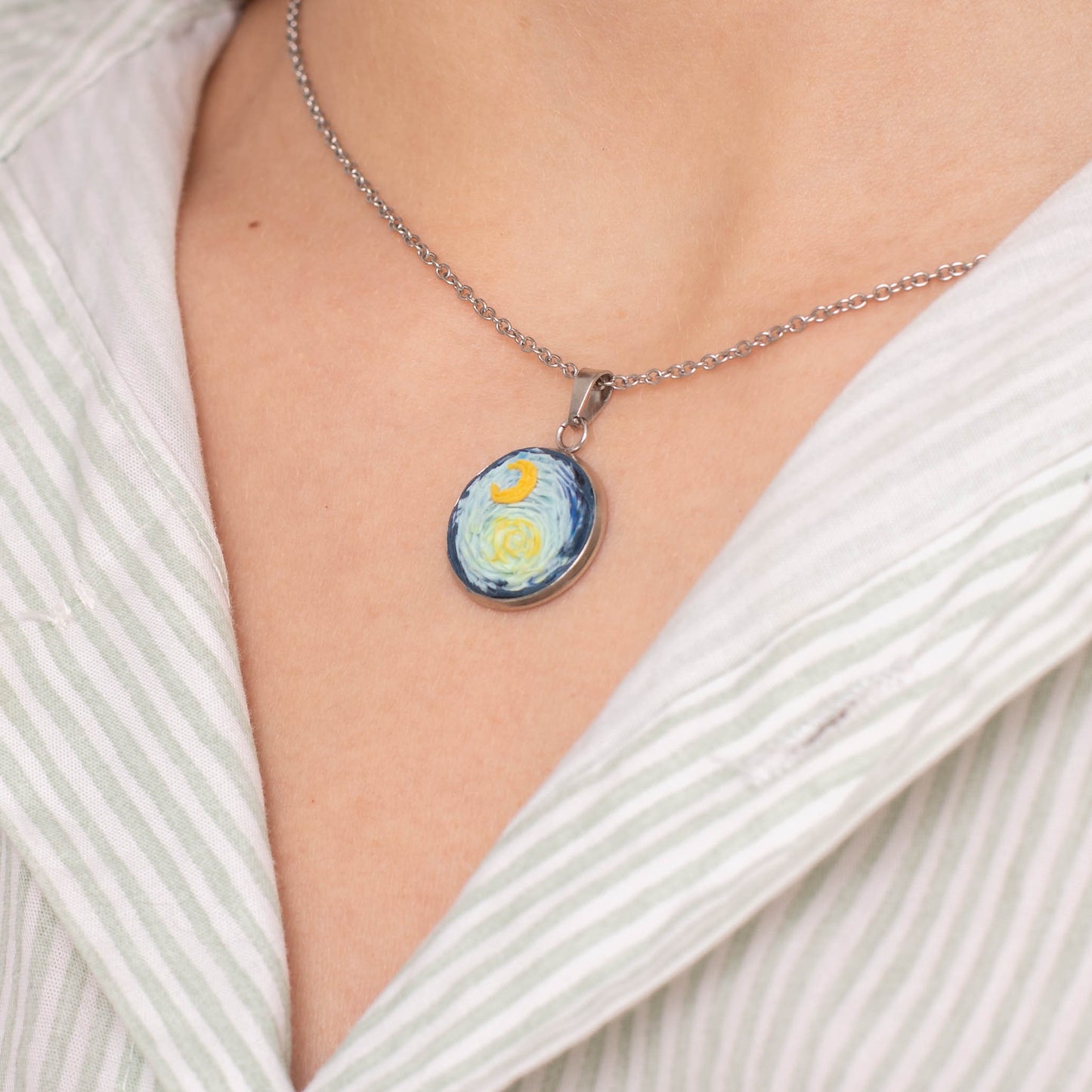 Colar Lua Estrelada