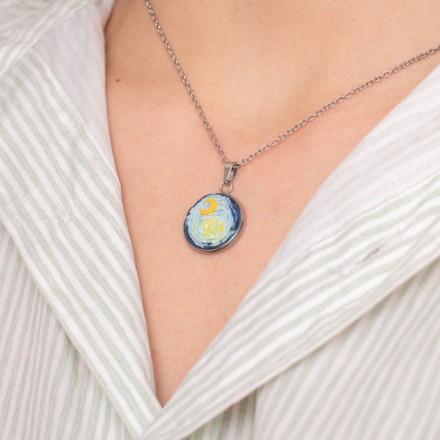 Colar Lua Estrelada