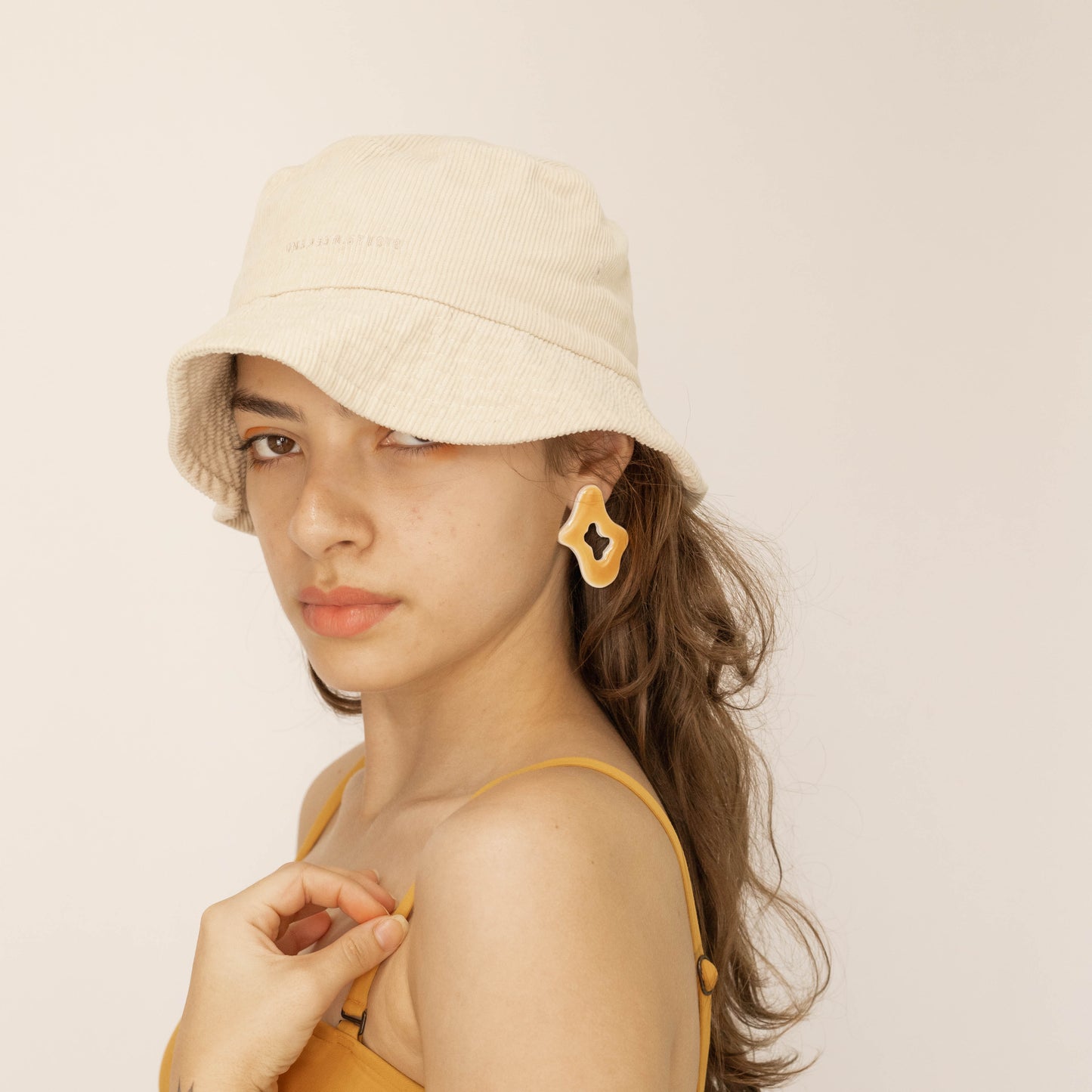 Brinco Lollipop tangerina