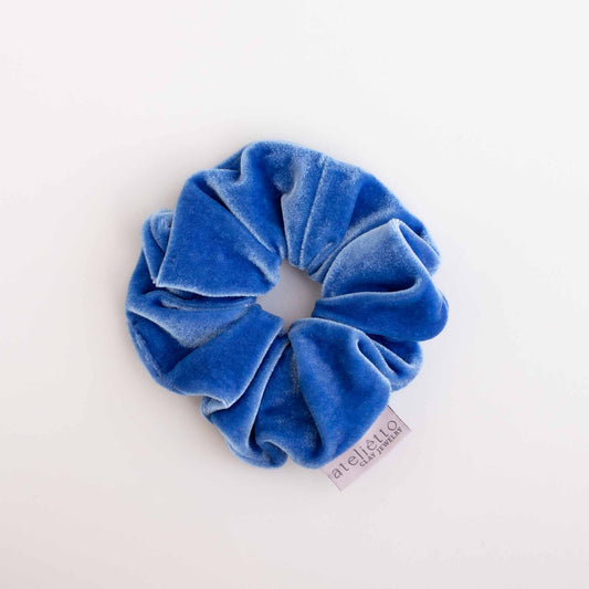 Scrunchie Magnifique azul índigo