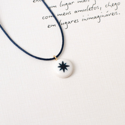 Colar Stellar fio de seda