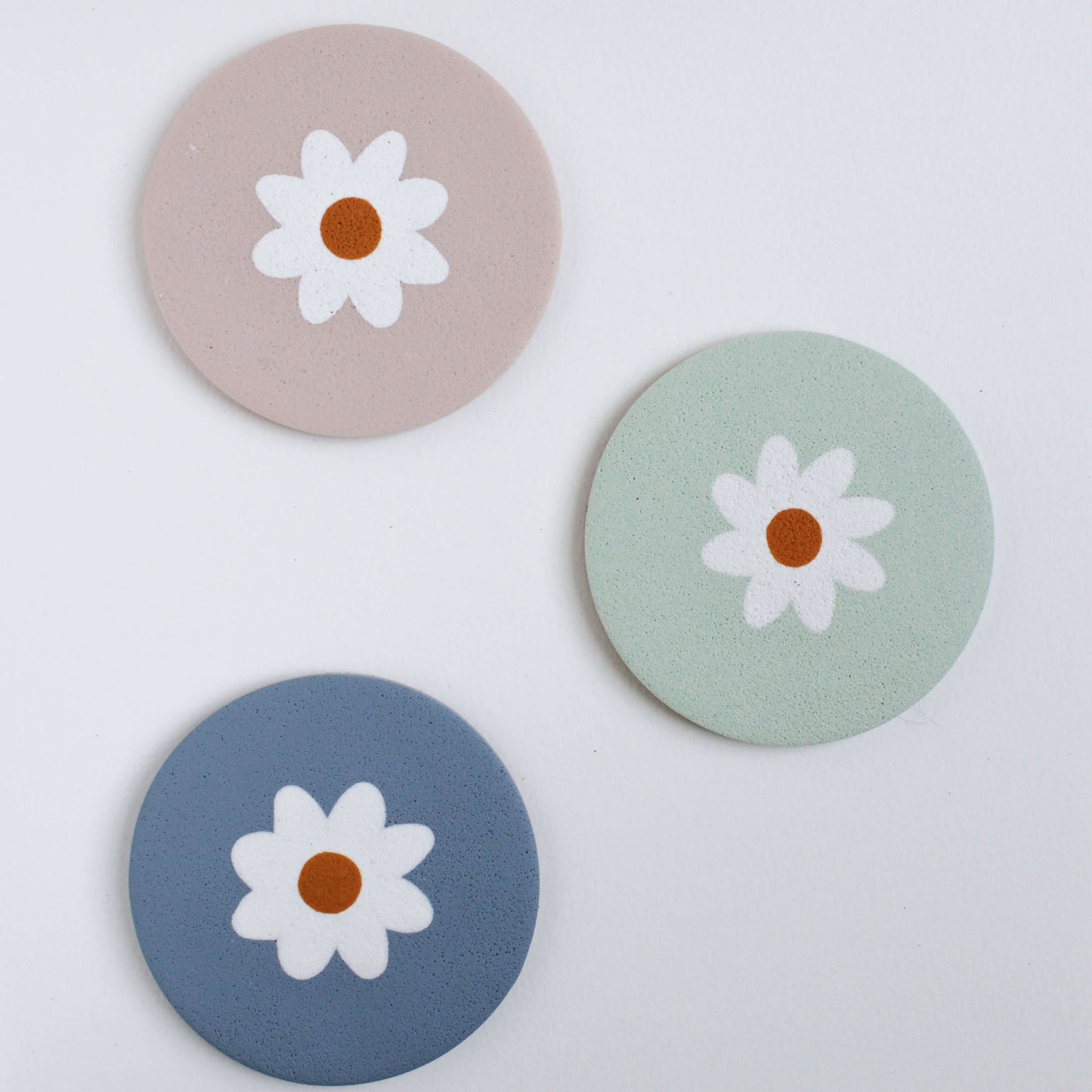 Porta-copos Daisy rosinha